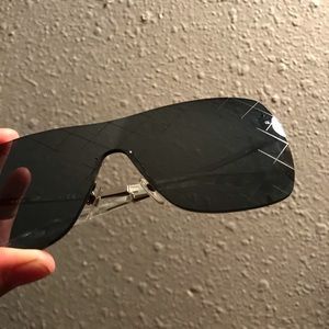 SUPER SALE CHANEL 2016 SHIELD RUNWAY SUNGLASSES